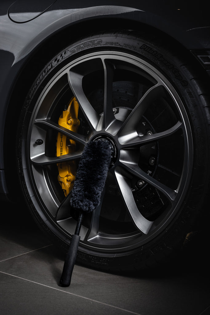 Set 3 Pennelli Dettaglio Auto Kit Pulizia Auto Interni Diverse Misure Spazzole Microfibra Pelo Cinghiale Pulire Cruscotto Bocchette Aria