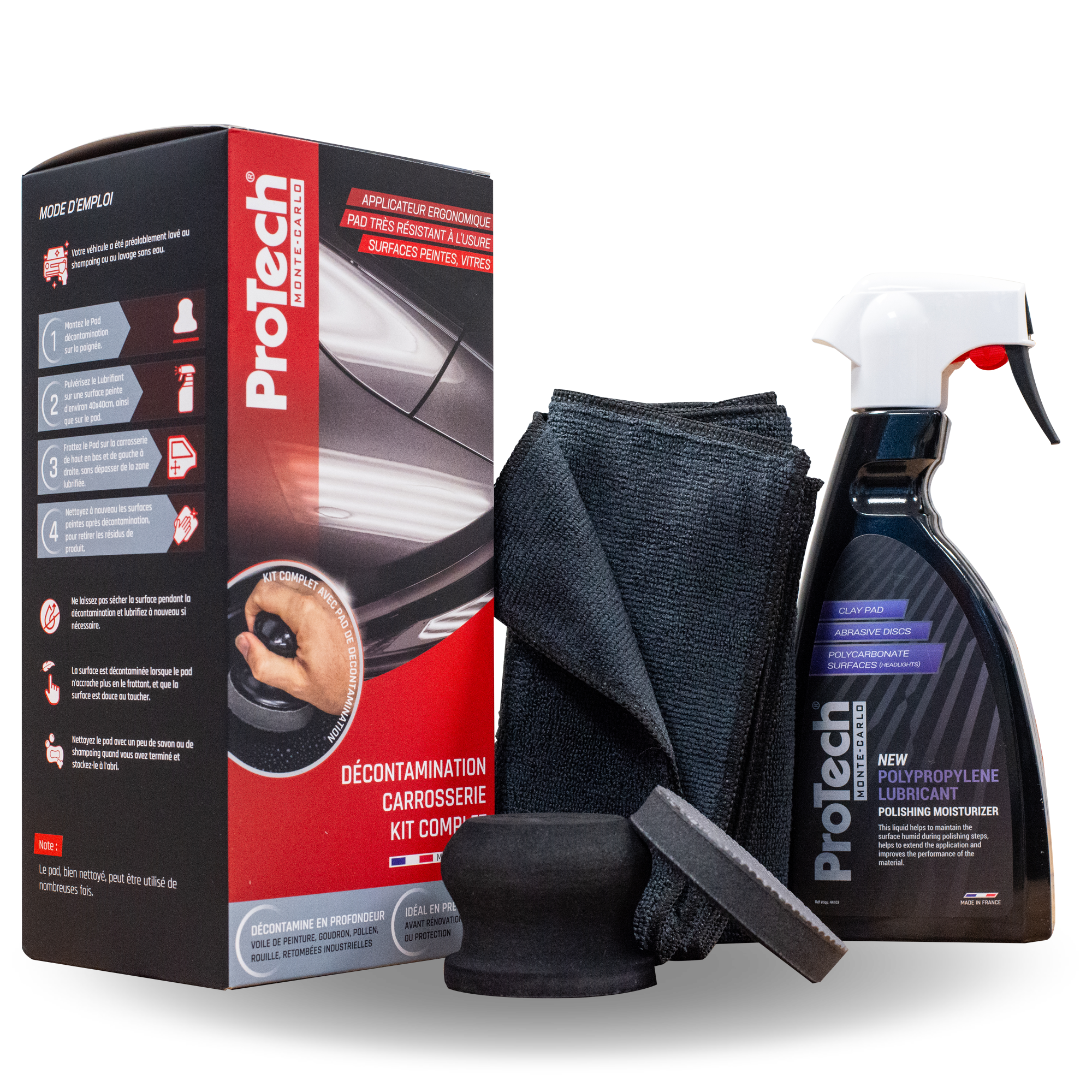 Décontamination Carrosserie Kit Complet ProTech® Monte-Carlo