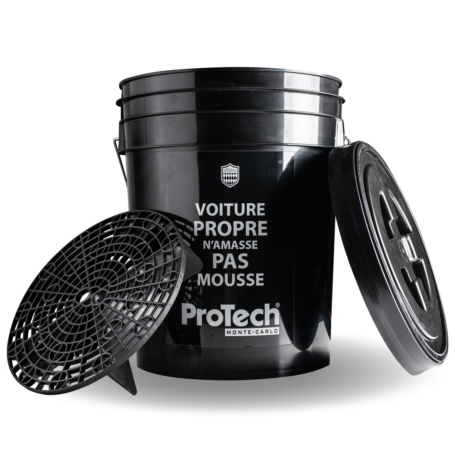 Kit Complet Seau Nettoyage Detailing 20L ProTech Monte-Carlo