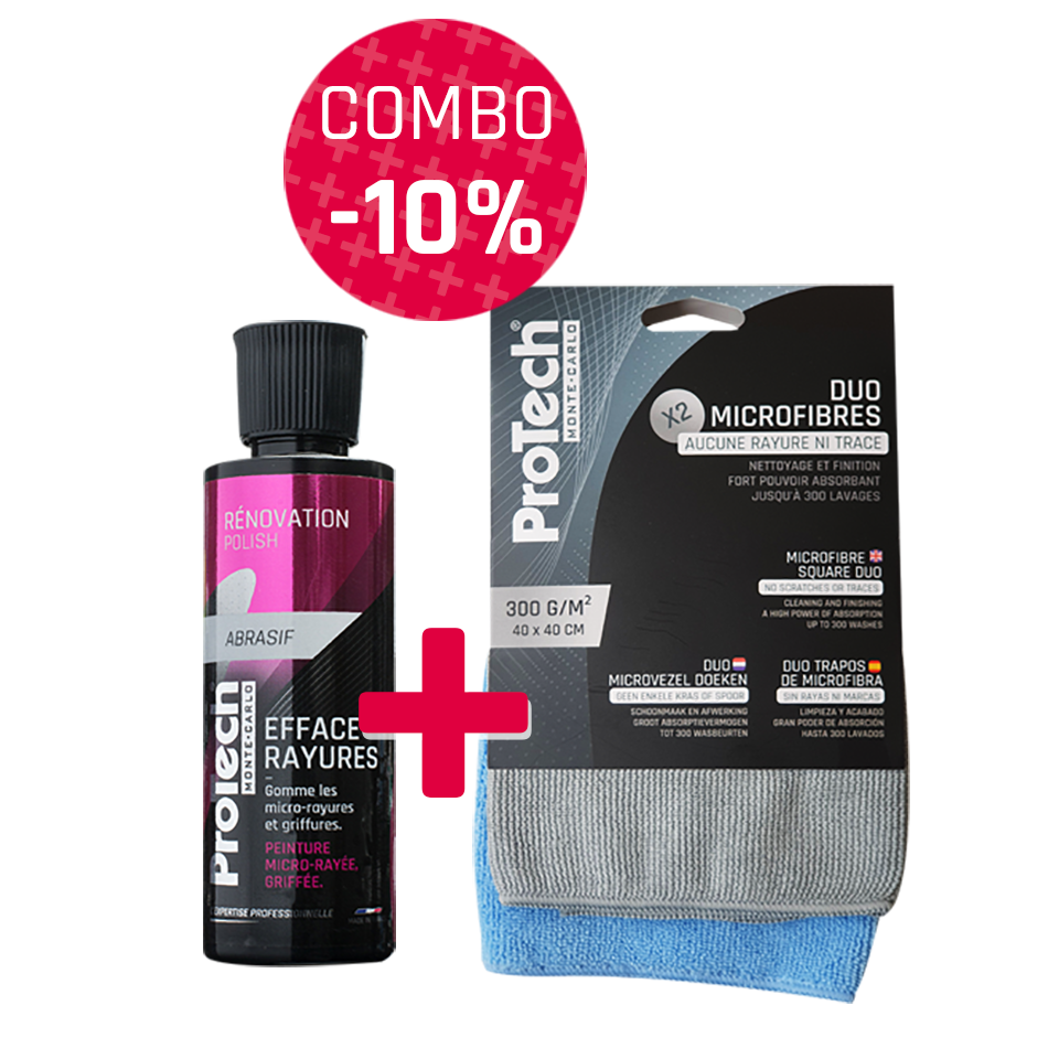 Combo Protection Peinture Ultime ProTech® Monte-Carlo 500 mL + Pad Lus